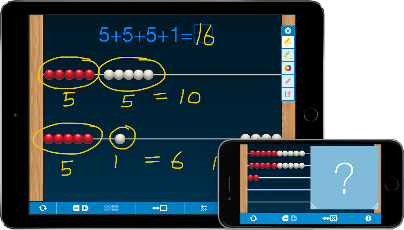 Number Rack, by The Math Learning Center Clarity Innovations, Inc.