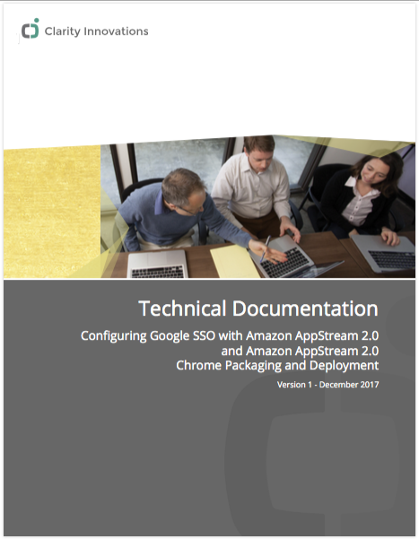 Cover image of google-appstream technical documentation