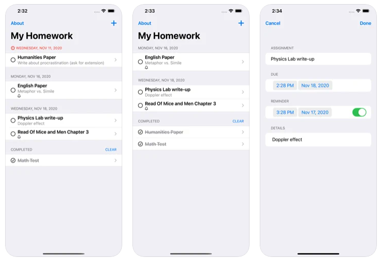 My homework app download picture