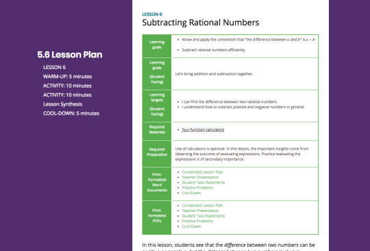 Lesson preparation guide for Teachers