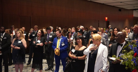 People at the 2022 NCTET Ball.