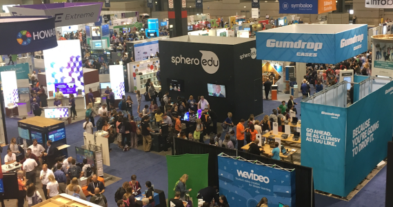 The ISTE 2018 conference show floor