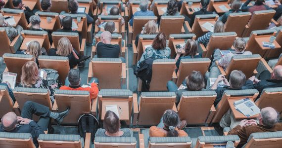 people sitting audience