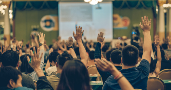 Educators at Conference