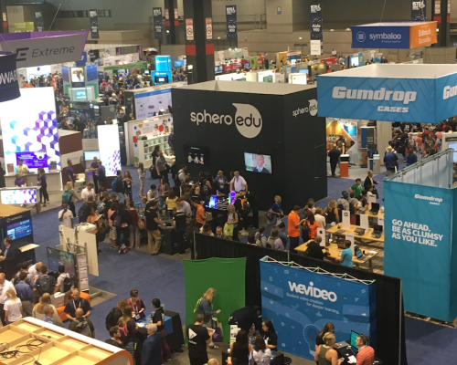 The ISTE 2018 conference show floor